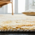 thumbnail image 4 of SAFAVIEH Marquee Georgiana Floral Area Rug, Yellow/Ivory, 6' x 6' Square, 4 of 8