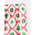 thumbnail image 3 of Holiday Time Girls Long Sleeve Graphic Tee and Pants Pajama Set, 2 Piece, Sizes 4-18, 3 of 3
