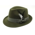 thumbnail image 1 of TIEVOSA Vintage German Hat Traditional Fedora with Feather for Oktoberfest Parties & Outdoor Events, 1 of 3
