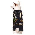 thumbnail image 1 of Fotbe 2025 And Merry Christmas Sudadera con Estampado para Perros Pequeños – Suéter con Capucha para Mascotas, Tela Suave de Forro Polar con Bolsillo-XX-Large, 1 of 7
