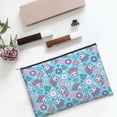 thumbnail image 6 of Cauagu Wls And Flowers for Tyvek Makeup Bag,Reusable Travel Cosmetic Bag Women Organizer Toiletry Bag Birthday,Gifts for Women Girlfriend Mom Teacher 6.5’’*8.9’’, 6 of 7