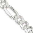 thumbnail image 3 of Sterling Silver Figaro Link Bracelet 8", 3 of 3