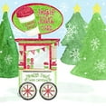 thumbnail image 2 of Reed, Tara 12x12 Black Ornate Wood Framed with Double Matting Museum Art Print Titled - Food Cart Christmas II-Jingle Java, 2 of 4