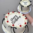 thumbnail image 4 of Coquette Ribons EIOAUY de Cake Toppers con lazo de feliz cumpleaños, 4 of 6