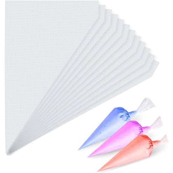 Mini Piping Bags, Disposable 7.6in Small Piping Bags 200pcs, Pastry Piping Bags for Cream Frosting, Icing Bags for Cake and Dessert Decorations Cake Decoration and Desserts