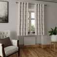 thumbnail image 2 of Ambesonne Grommet Curtain, , 50"x60", Umber and Pale Brown, 2 of 5