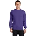 thumbnail image 1 of Port & Company ®  - Core Fleece Crewneck Sweatshirt. Pc78 M Purple, 1 of 1