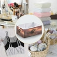 thumbnail image 4 of Foldable Fabric Storage Bin Home Cubes Clothing Organizer Bins Large Collapsible Box Basket for Home Organizer Majestic Powerful Lion, 4 of 7