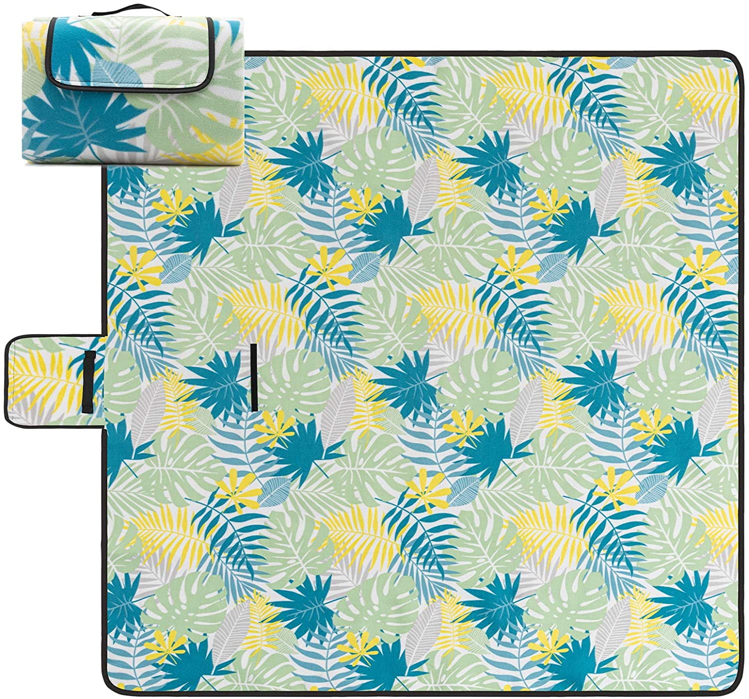 Waterproof Picnic Blanket Mat, Extra Large Outdoor Blankets, Portable
