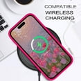 thumbnail image 6 of iPhone 15 Plus Case,Phone Case iPhone 15 Plus,Slim Fit Liquid Silicone Soft Gel Rubber Lightweight Microfiber Lining Shockproof Anti-Scratch Protective Cover for iPhone 15 Plus 6.7'', Hot Pink, 6 of 16