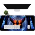 thumbnail image 4 of Butterfly Large Mouse Pad 31.5x11.8 Inches Fantasy Magic Space Station Graphic Printed Game Mouse Pad for Home Office Gaming Work BDXPMN50, 4 of 6