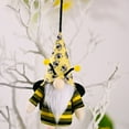 thumbnail image 2 of RUIG Bumble Bee Gnome Plush -‌Glowing Gnome Decor, Handmade Swedish Tomte Elf World Bee Day Decor Holiday Present Gift, Hanging Plush Gnomes for Spring Kitchen, Garden, or Party Lights, 2 of 9