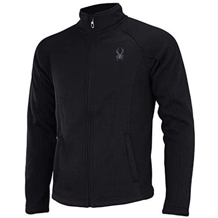 Spyder Mens Stellar Jacket Sherpa Lined Bonded Fleece