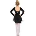 thumbnail image 6 of Arshiner Kids Girls Classic Long Sleeve Leotard Dance Ballet Dress, 6 of 8