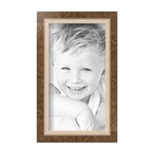 ArtToFrames 5" x 9" Taupe with Silver Lip Picture Frame, 5x9 inch Multi Wood Poster Frame (WOM-4986),  Pack