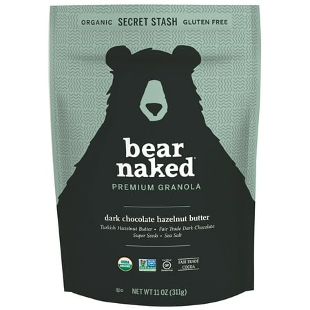Nile Organic Cotton Bear - Bear Naked Organic Chocolate Hazelnut Granola Cereal 11oz