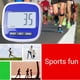 thumbnail image 3 of Podómetro simple con pantalla LCD, contador de pasos para caminar en 3D, podómetro para correr, contador de pasos con clip, 3 of 13