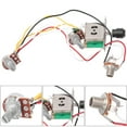thumbnail image 6 of Electric Guitar Wiring Harness Set 250K 1T1V Potentiometer 3 Position Switch Socket, 6 of 8