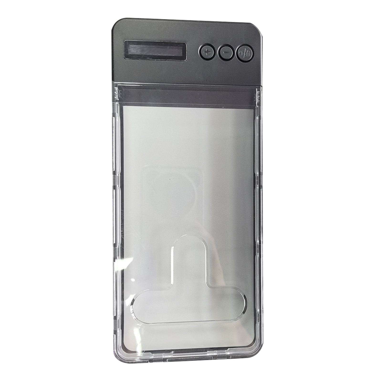 Xinyolin Cell Phone Lock Box with Timer LCD Display Mobile Phone Prison Prevent Phone Addiction Transparent Phone Locker Adults Children Students Self-Discipline Tools