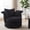 Black, variant on Pinmoco 360° Swivel Accent Chair Barrel Chair, Oversized Chair with 3 Pillows, Upholstered Sofa Chair for Living Room, Bedroom, Reading, Reading,Teddy Velvet Off-White