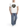 thumbnail image 5 of CafePress - Dart_Love2a Men's Light Pajamas - Men's Light Loose Fit Cotton Pajama Set, 5 of 7