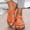 Orange, variant on Gspmoly Womens Slides Sandals, Women's Fashionable And Casual Summer New Style Outer Wear Flat Hollow Solid Color Soft Bottom Sandals Shower Slides Black 43