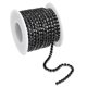 thumbnail image 1 of Cadena de Cristal Imitación Diamante Unique Bargains 11 Yardas 4mm Plata Negro, 1 of 7
