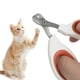 thumbnail image 2 of Cortaúñas para gatos con orificio de corte circular: evite cortar demasiado Cortaúñas para mascotas - Hoja afilada en ángulo Pata profesional, 2 of 5