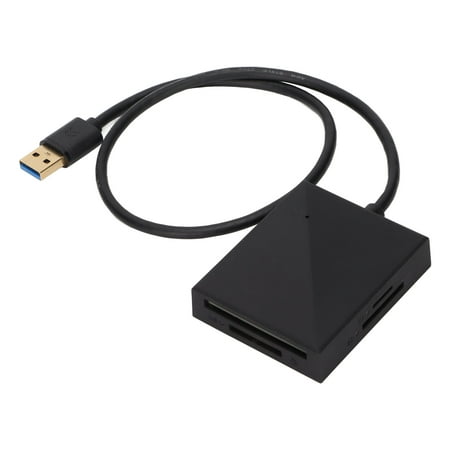 Image of 4 Card Slots USB 3.0 Card Reader Card Hub Supports Memory Card Driving Recorder Camera