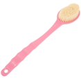 thumbnail image 3 of Bath Body Brush Long Handle Shower Massaging Brush Bathroom Use 33.00X6.00X3.50CM Pore Cleaning 1Pack, 3 of 5