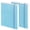 Blue, variant on Funto Watercolor Journal 2-Pack, 3.9x3.9, 44 Pages Each,Cold-Pressed 100% Cotton, Pearlescent PU Leather Brown Hard Cover, Art Supplies for Watercolor