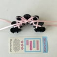 thumbnail image 5 of SIEYIO Versatile Acrylic Hair Claw Ballet Style Ribbon Tie Bowknot Acetate Claw Clips Stylish Headwear Hair Accessory for Women, 5 of 21