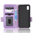 thumbnail image 5 of Dteck Wallet Case Compatible with iPhone XR,PU Leather +TPU With Shockproof Kickstand Crad Slot Strap Case for iPhone XR 6.1 inch,Purple, 5 of 6