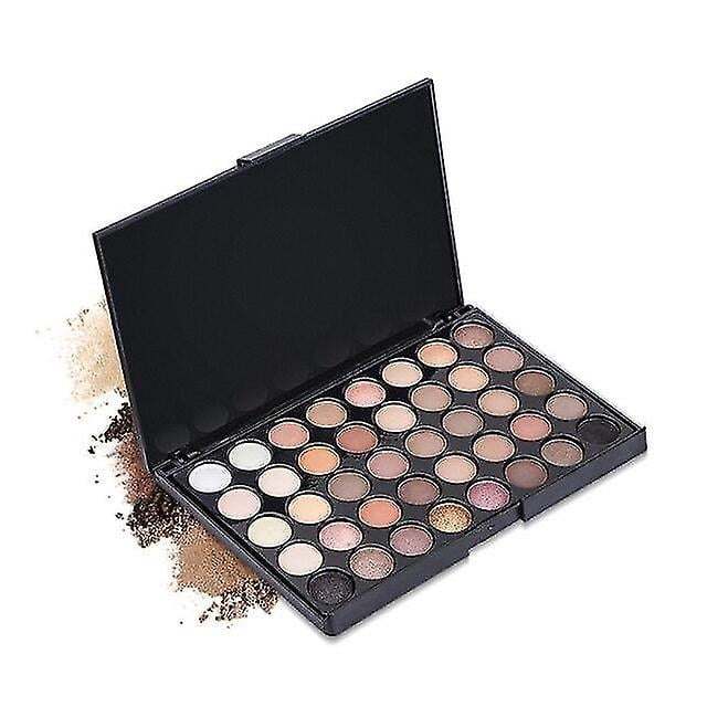 Paleta de sombras de ojos HUOGUO 40 colores Earth Mixed Matte/Shimme