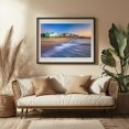 thumbnail image 3 of Beachfront Edisto 02 - Edisto Island South Carolina Photography Beach House Coastal Ocean Sunset Waves Landscape Scenic Black Framed Wall Art Print 5 x 7 inches, 3 of 4