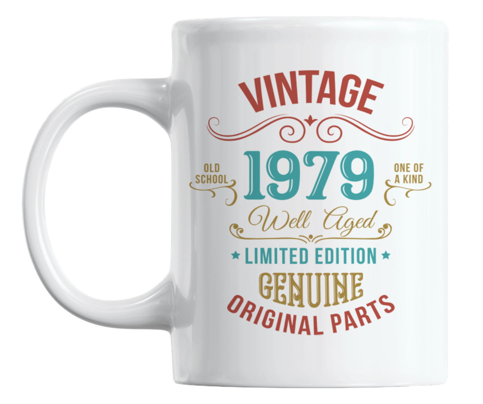 Vintage 1979 Birthday Ceramic Mug 