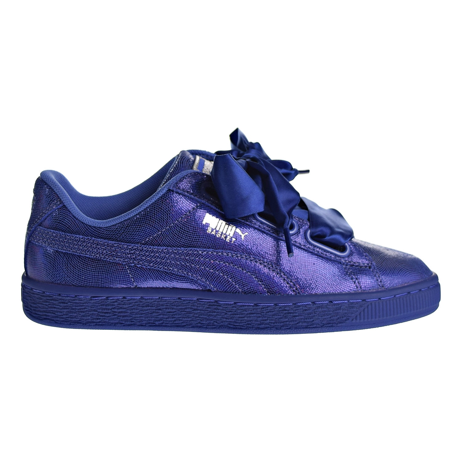 Millas impulso insulto Puma Basket Heart NS Women's Shoes Baja Blue 364108-03 - Walmart.com