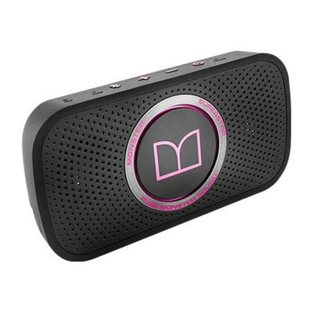 Monster SuperStar - Speaker - for portable use - wireless - Bluetooth - neon pink