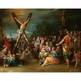 thumbnail image 3 of Frans Francken the Younger 24x20 Black Modern Framed Museum Art Print Titled - The Crucifixion of St. Andrew (circa 1620), 3 of 5
