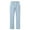 Sky Blue, variant on Mens Linen Pants Elastic Waist Lightweight Summer Pants Casual Beach Straight-Legs Linen Trousers with Pockets Army Green 3XL
