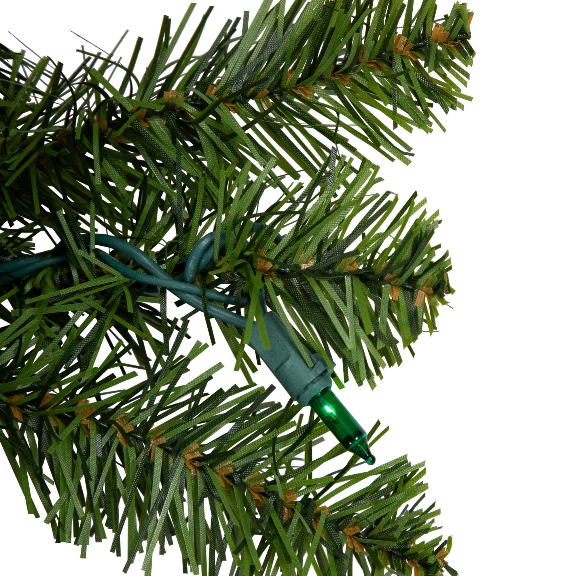 northlight pre lit artificial canadian pine christmas wreath