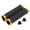 Gold, variant on Xirurus 1 Pair Lightweight Rubber Handlebar Grips for MTB Anti Slide Lock-On Bicycle Sleeve with Plugs White, 5 inches / 12.7 cm