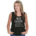 thumbnail image 3 of The Same Soul Love Soulmates Romantic Tank Top Tee Shirt Women Brisco Brands S, 3 of 5