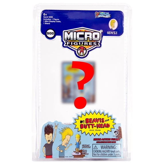 Worlds Smallest Beavis and Butthead Micro Figure | One Random