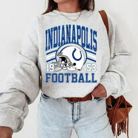 Vintage Style Indianapolis Sweatshirt, Retro Football Crewneck Shirt, Indianapolis Fans, Sunday Football Sweater