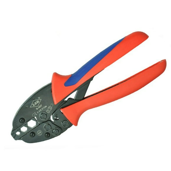 Carbon Steel Crimp Press Tool RG6/RG58/RG11 4C,5,7C Cable Coax Crimper 11/8.2/5.4mm Terminals Crimping Pliers ,Widely Compatible