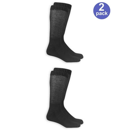 UPC 024841314010 product image for Men's Big and Tall Diabetic Crew Socks 2 Pack | upcitemdb.com