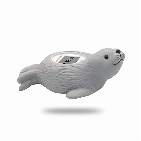 ZLC Upgarde Digital Baby Bath LCD Thermometer |Kids' Bathroom Safety Products|Water Thermometer Infant Seal Shape|Floating Toys Temperature
