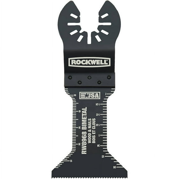 Rockwell Sonicrafter 1-3/4" EXTENDED LIFE Bimetal Wood and Nail End Cut Blade