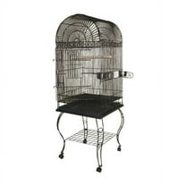 A&E Cage Dome Top Bird Cage-Black